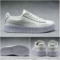 superstar puma rihanna zapatos baskets basses white star